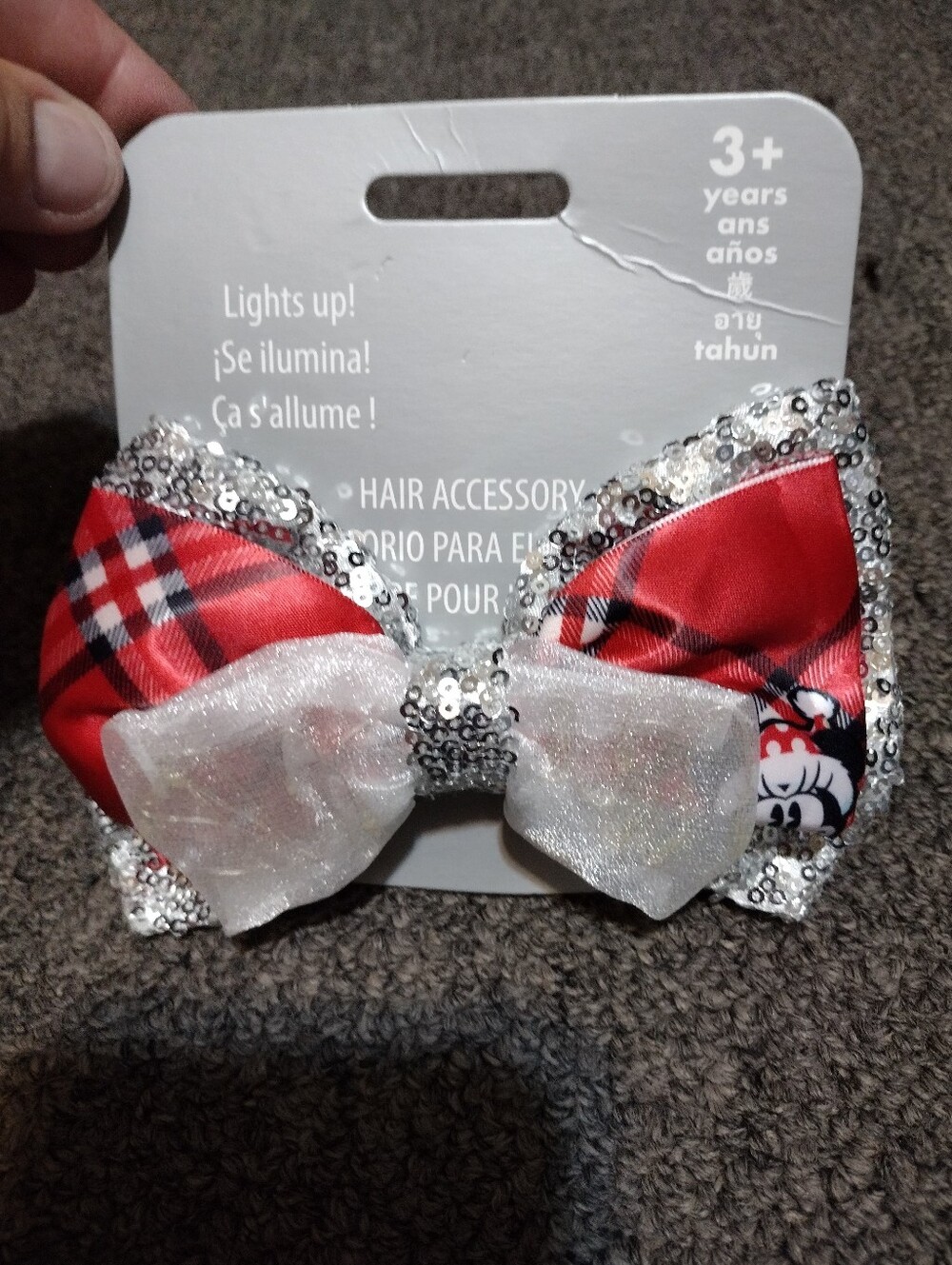 Disney Minnie Mouse Light-Up Bow Barrett